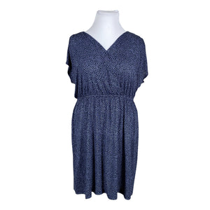 Unisex Lindex - Trikotaažist kleit, suurus 44 - Sinine (1)