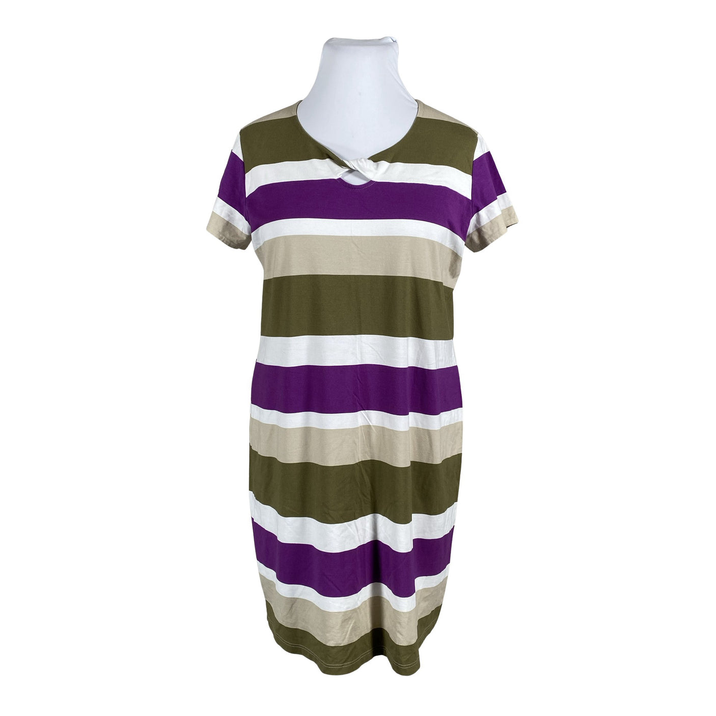 Unisex Nanso - Trikotaažist kleit, suurus 42 - Valge (1)
