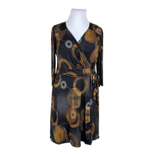 Unisex In Front - Trikotaažist kleit, suurus 42 - Must (1)