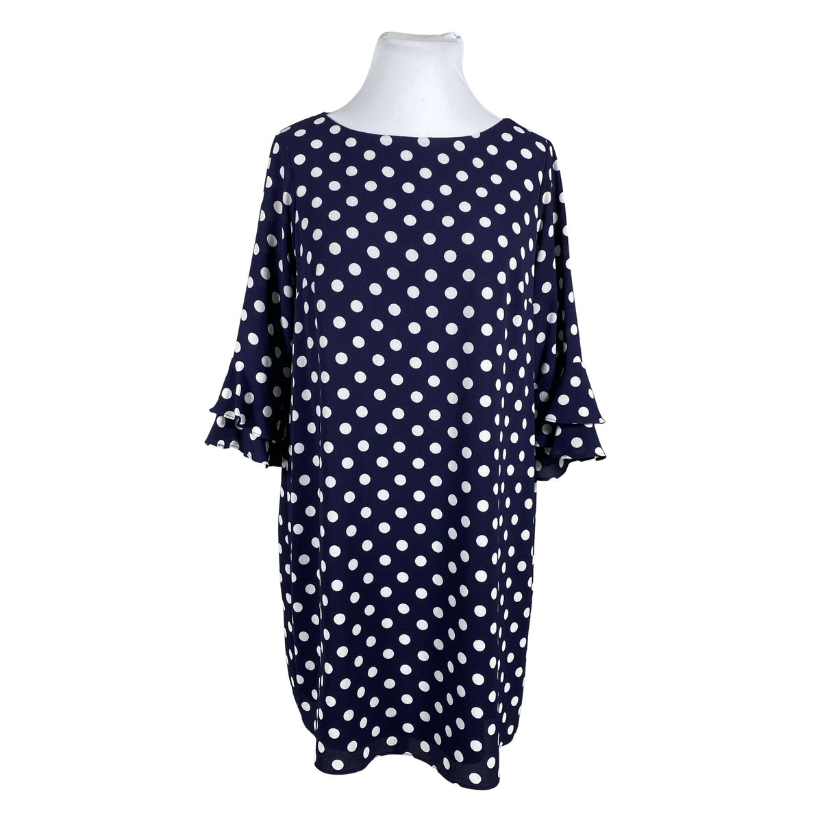 Unisex Wallis - Trikotaažist kleit, suurus 46 - Sinine (1)