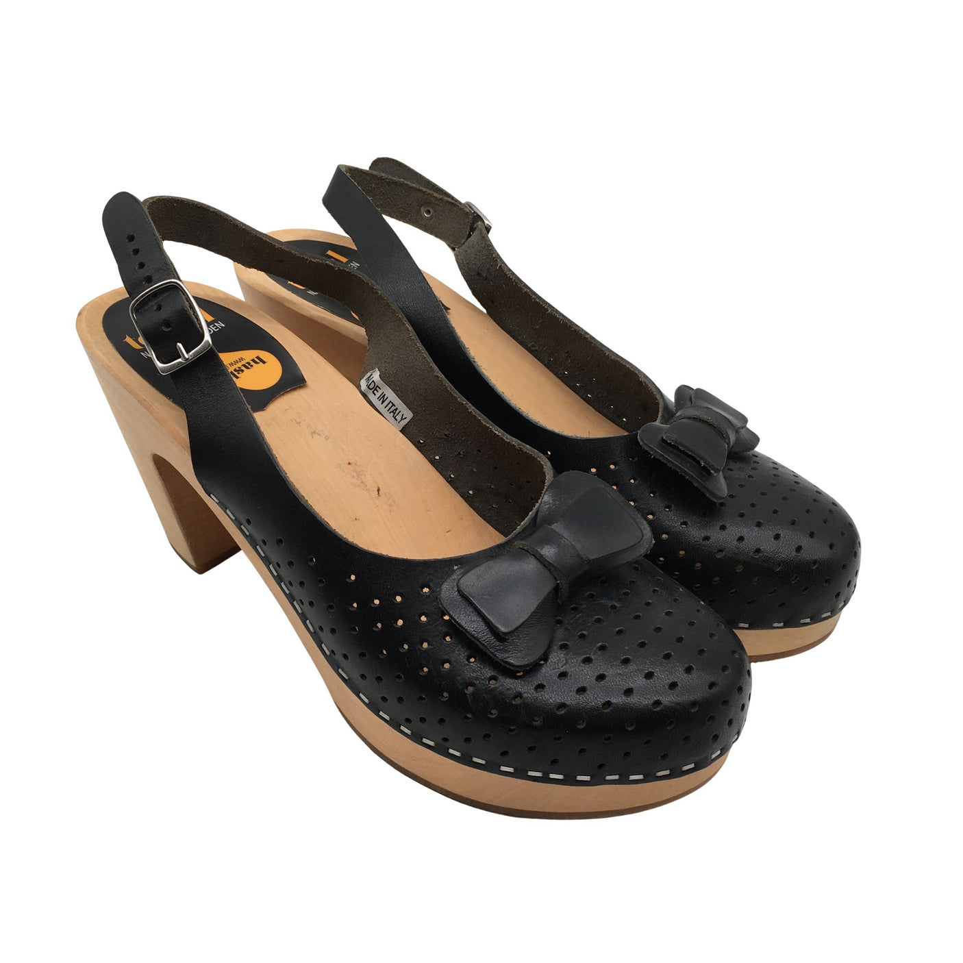 Unisex Swedish Hasbeens - Kontsakingad, suurus 40 - Must (3)