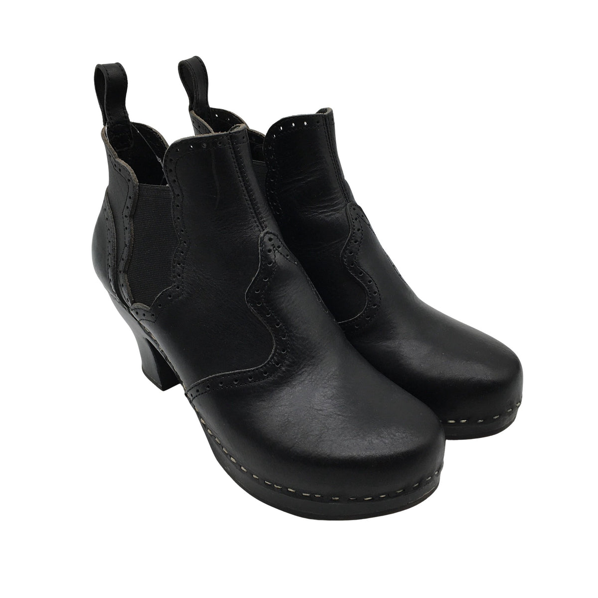 Unisex Swedish Hasbeens - Poolsaapad, suurus 41 - Must (3)