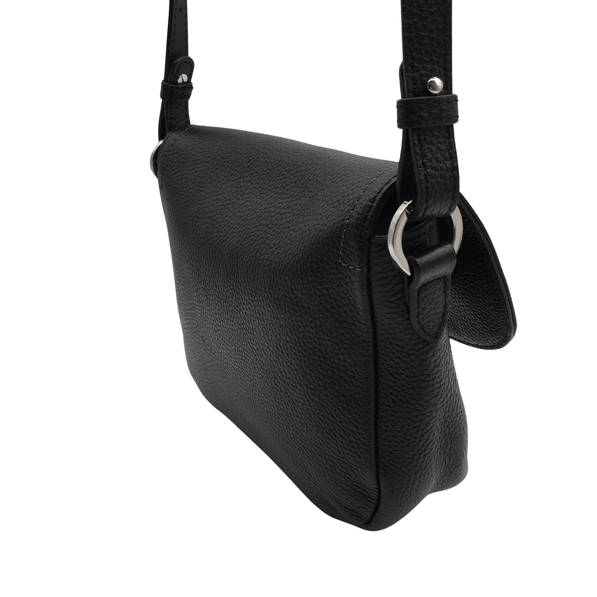 Unisex Lamarthe - Õlakott, suurus Midi - Must (2)