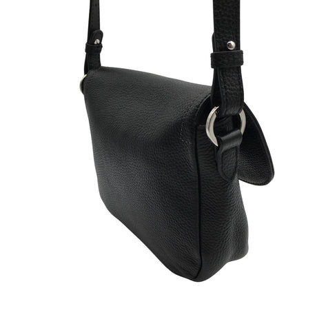 Unisex Lamarthe - Õlakott, suurus Midi - Must (2)