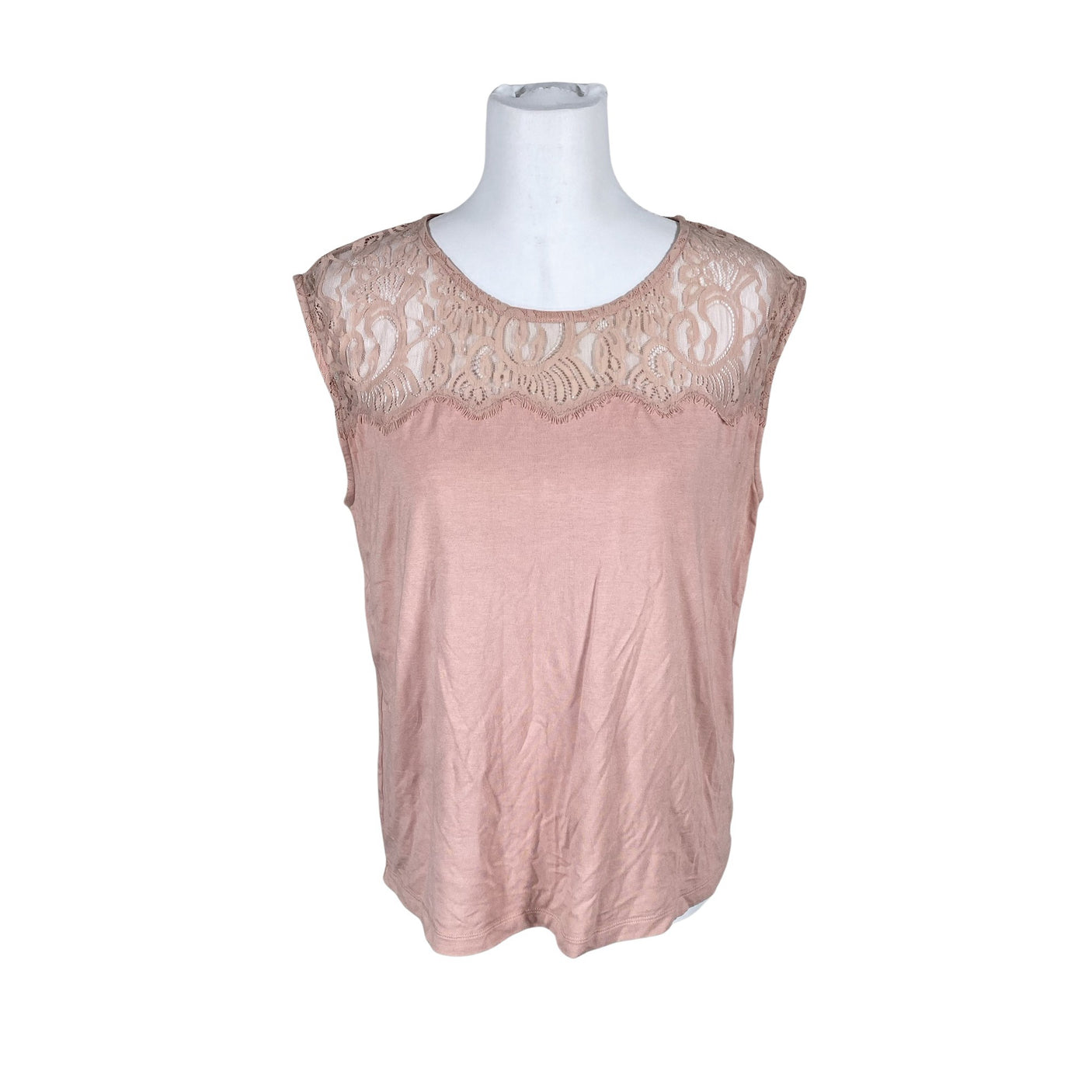Unisex Rosemunde - Trikotaažist pluus, suurus 38 - Heleroosa (1)