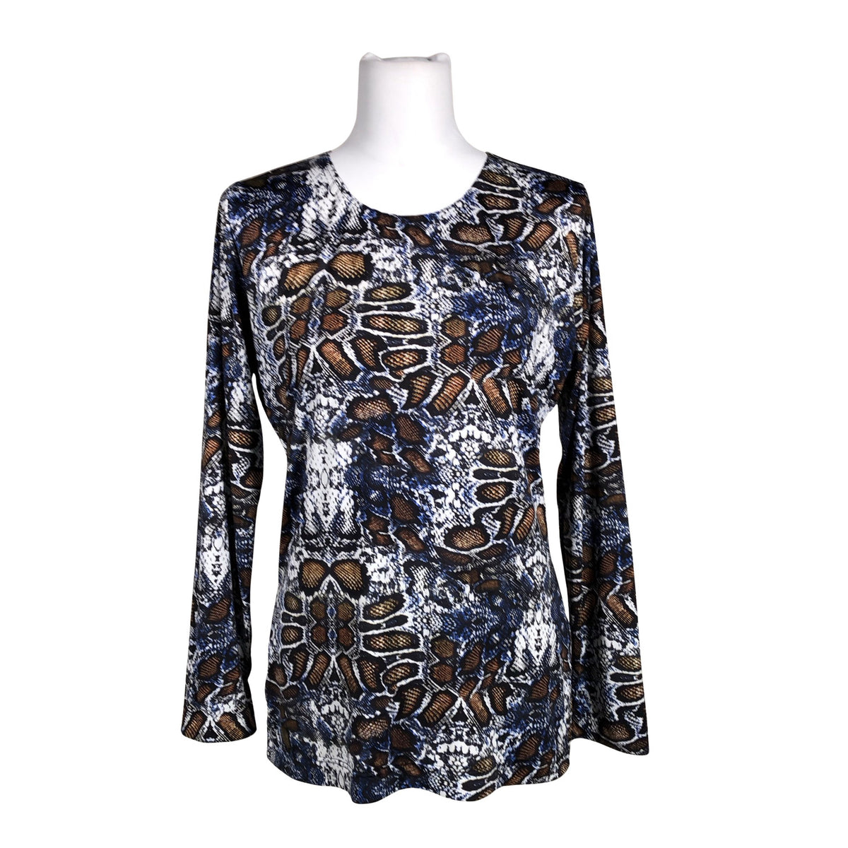 Unisex Voglia - Trikotaažist pluus, suurus 40 - Sinine (1)
