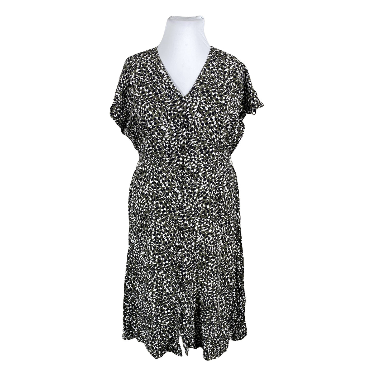 Unisex Warehouse - Mitteveniv kleit, suurus 46 - Roheline (1)