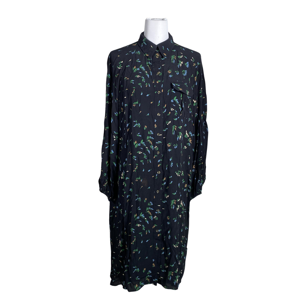 Unisex Ganni - Mitteveniv kleit, suurus 38 - Must (1)
