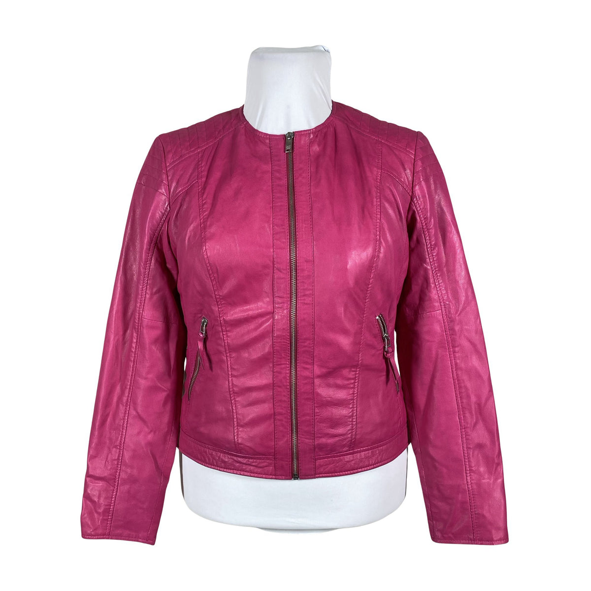 Unisex Saki - Nahktagi, suurus 42 - Roosa (1)