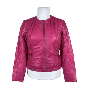 Unisex Saki - Nahktagi, suurus 42 - Roosa (1)