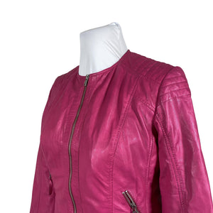 Unisex Saki - Nahktagi, suurus 42 - Roosa (2)