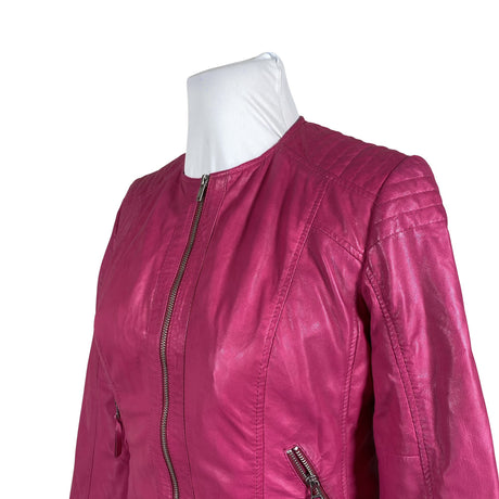 Unisex Saki - Nahktagi, suurus 42 - Roosa (2)
