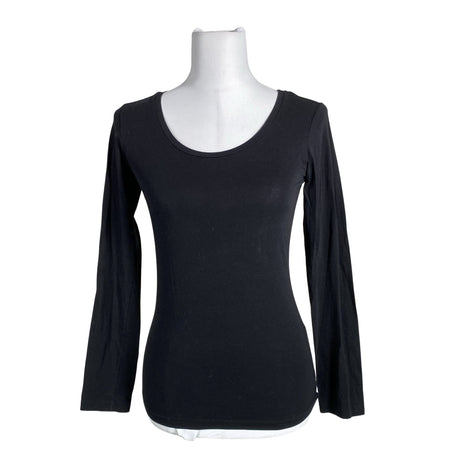 Unisex Filippa K. - Trikotaažist pluus, suurus 34 - Must ()
