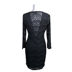 Unisex Twist&Tango - Trikotaažist kleit, suurus 40 - Must (2)