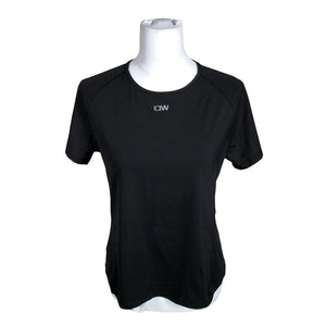 Unisex ICIW – Icaniwill - Spordisärk, lühikesed käised, suurus 40 - Must (1)