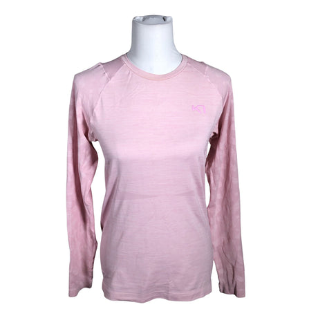 Unisex Kari Traa - Spordisärk, pikad käised, suurus 38 - Heleroosa ()