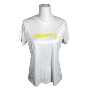 Unisex Craft - Spordisärk, lühikesed käised, suurus 40 - Valge (1)