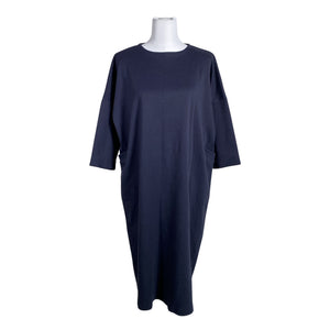 Unisex Muji - Trikotaažist kleit, suurus 40 - Sinine (1)
