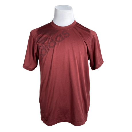 Unisex Adidas - Spordisärk, lühikesed käised, suurus L - Veinipunane ()