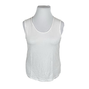 Unisex Goldner - Trikotaažist topp, suurus 42 - Valge (1)