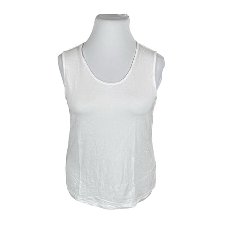 Unisex Goldner - Trikotaažist topp, suurus 42 - Valge ()