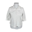 Unisex Goldner - Polosärk, suurus 42 - Valge ()