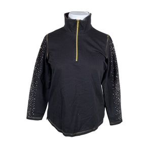 Unisex Paola - Trikotaažist pluus, suurus 42 - Must (1)