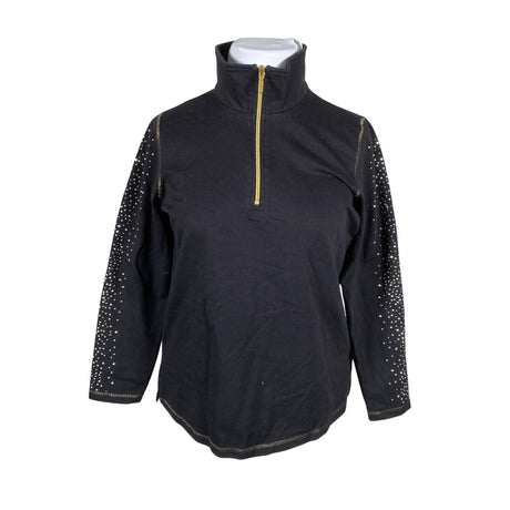 Unisex Paola - Trikotaažist pluus, suurus 42 - Must ()