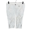 Unisex Paola - Mittevenivad poolpikad püksid, suurus 46 - Valge ()