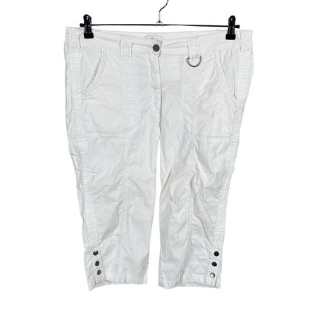 Unisex Paola - Mittevenivad poolpikad püksid, suurus 46 - Valge ()