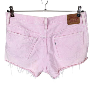 Unisex Levi's - Teksast lühikesed püksid, suurus W31 - Heleroosa (2)