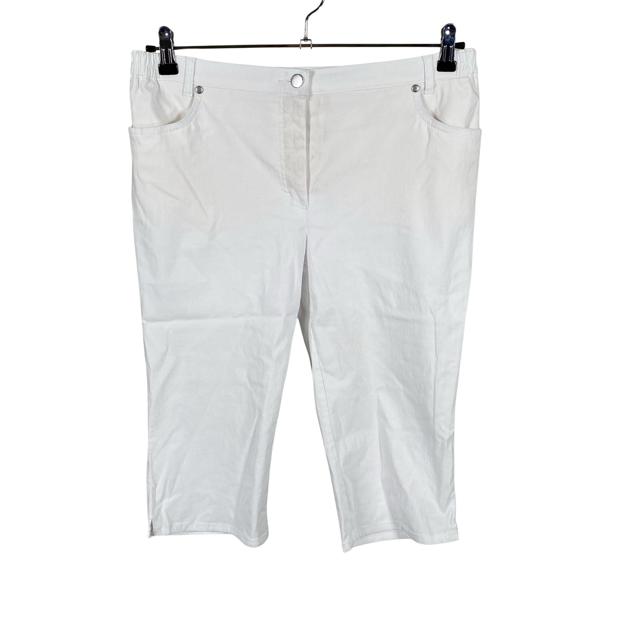 Unisex Goldner - Mittevenivad poolpikad püksid, suurus 42 - Valge (1)