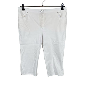 Unisex Goldner - Mittevenivad poolpikad püksid, suurus 42 - Valge (1)