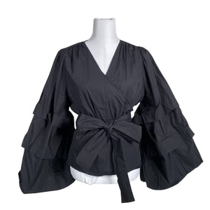 Unisex Kaiko - Pluus, suurus 40 - Must (1)