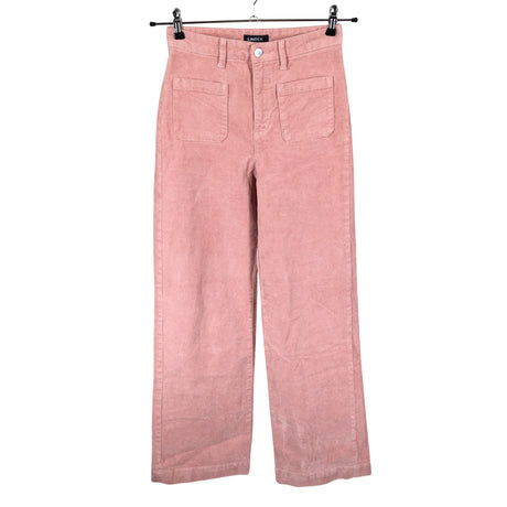 Unisex Lindex - Sametpüksid, suurus 36 - Heleroosa ()