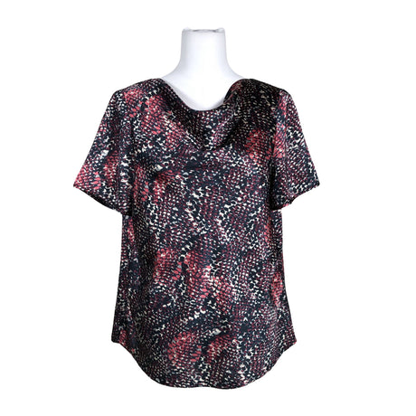 Unisex Your Face - Lühikeste käistega pluus, suurus 40 - Sinine ()