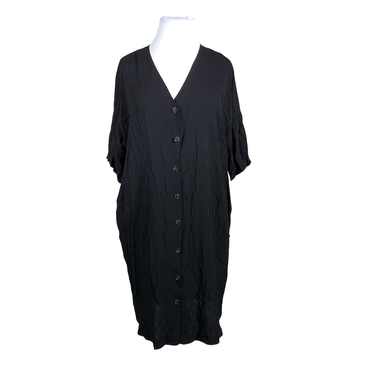 Unisex Lindex - Õhuke kleit, suurus 44 - Must (1)