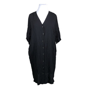 Unisex Lindex - Õhuke kleit, suurus 44 - Must (1)