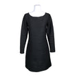 Unisex Tazzia - Trikotaažist kleit, suurus 38 - Must ()