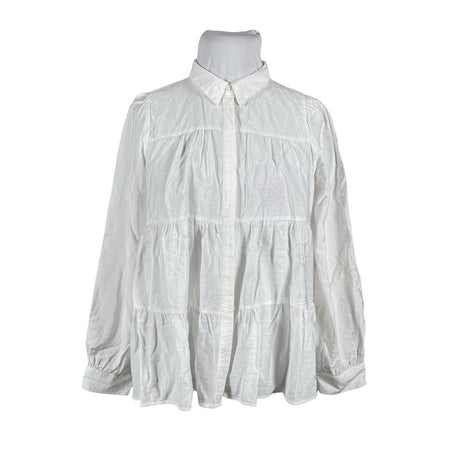 Unisex Y.A.S - Pluus, suurus 42 - Valge ()