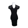 Unisex Karen Millen - Kootud kleit, suurus 34 - Must ()