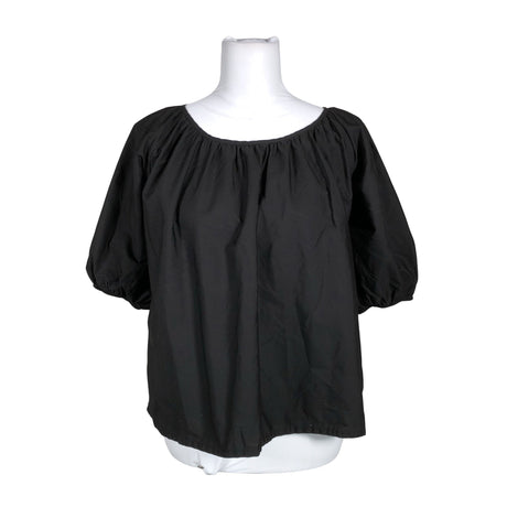 Unisex Nanso - Lühikeste käistega pluus, suurus 36 - Must ()
