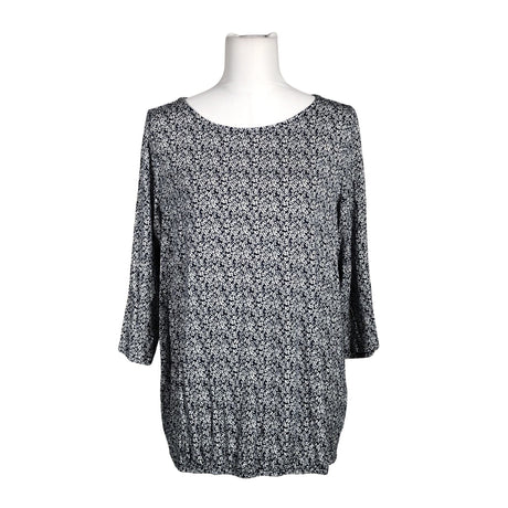 Unisex Fransa - Trikotaažist pluus, suurus 40 - Sinine ()