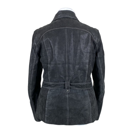 Unisex Big-L - Nahktagi, suurus 42 - Must (2)