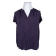 Unisex Saint Tropez - Lühikeste käistega pluus, suurus 44 - Sinine ()