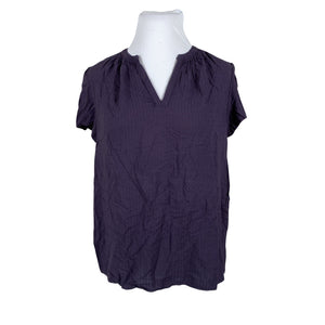 Unisex Saint Tropez - Lühikeste käistega pluus, suurus 44 - Sinine (1)