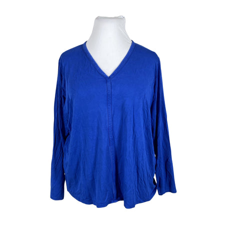 Unisex Nanso - Trikotaažist pluus, suurus 44 - Sinine ()