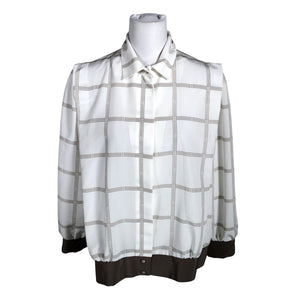 Unisex Modelia - Pluus, suurus 36 - Valge (1)