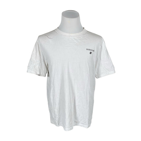 Unisex Siksilk - T-särk, suurus XL - Valge ()