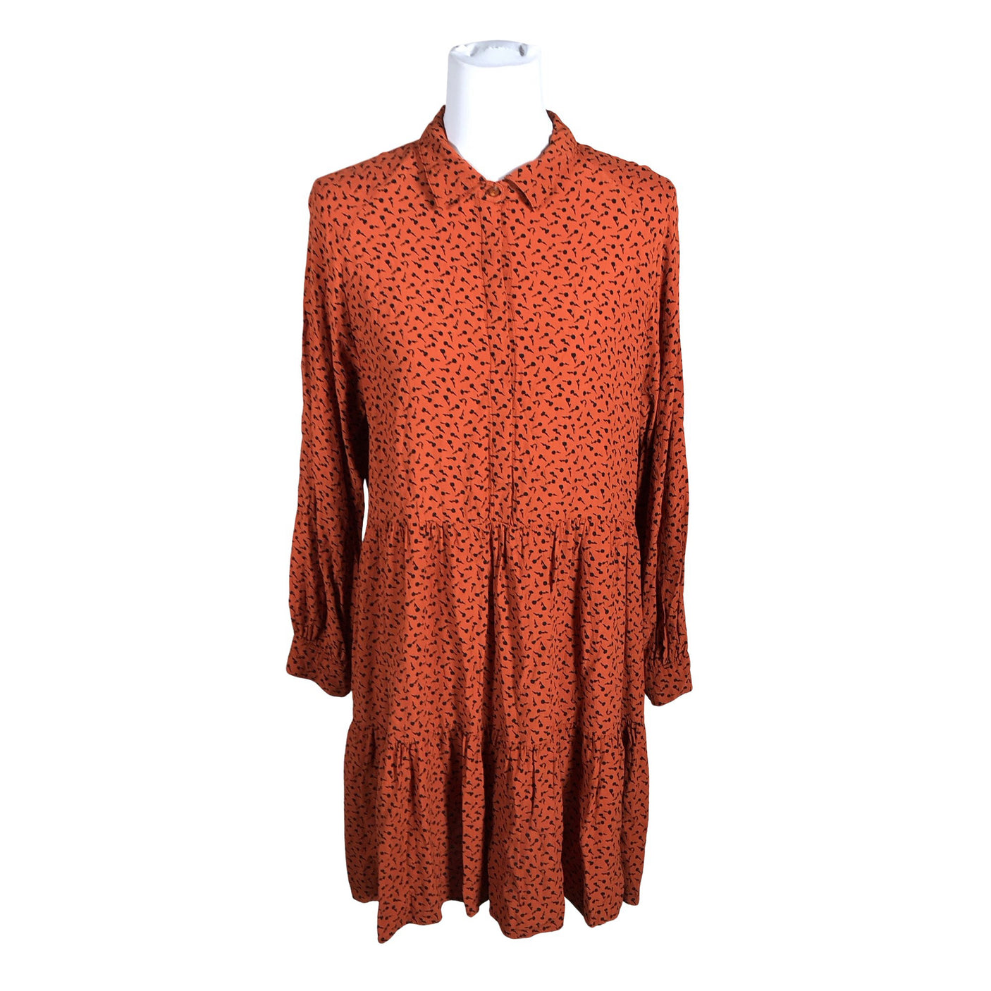 Unisex Boii - Mitteveniv kleit, suurus 40 - Oranž (1)